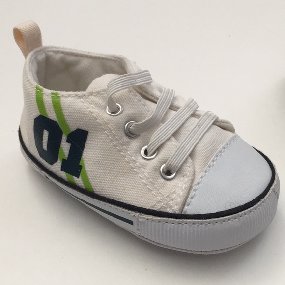 INFANTS’ Child of Mine Soft Sole Sneakers 3-6 mnth - Picture 4 of 7